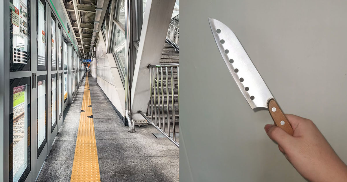 KOREAN AUNTIE STABS 3 PEOPLE ON TRAIN AFTER CALLED “aujmma”
