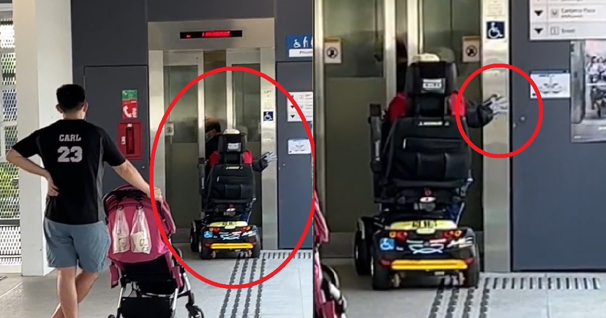 PMA USER KEEPS PRESSING LIFT BUTTON @ CANBERRA, DON’T LET UNCLE INSIDE GO DOWN