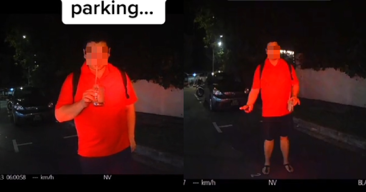 MAN STANDS IN PARKING LOT TO CHOPE SPACE FOR FRIEND, CHASED DRIVER AWAY