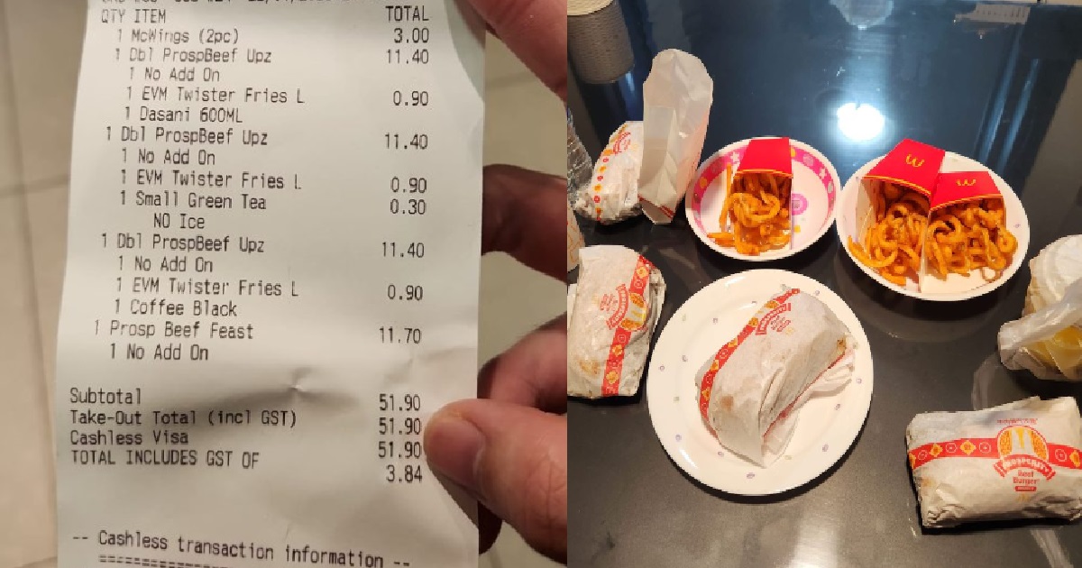 MAN WAITED 1 HR FOR HIS FOOD @ KALLANG MCDONALD’S, STAFF JUST SHRUGGED HIS SHOULDERS