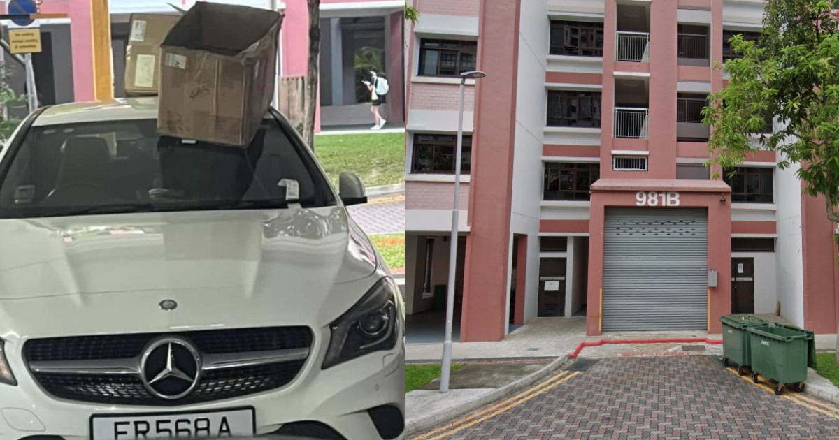 MERCS PARKED IN MOTORCYCLE LOTS KENA SUMMON AND ‘BOXED’ BY UNHAPPY PERSON