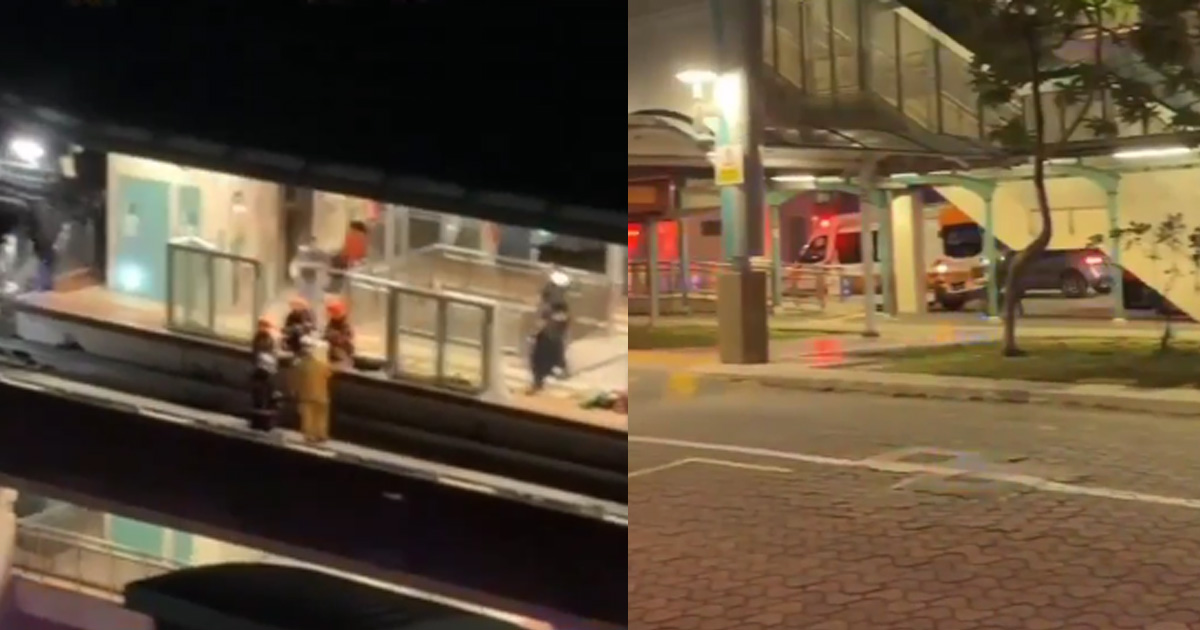 33 Y.O WOMAN FOUND DEAD ON TRACKS OF COVE LRT IN PUNGGOL