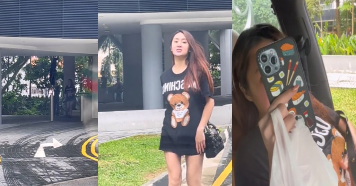 MAN KPKB IN CAR THAT GF ‘DILLY DALLY’ & ‘HIAO’, WHEN GF OPEN DOOR HE ‘HI BABY’