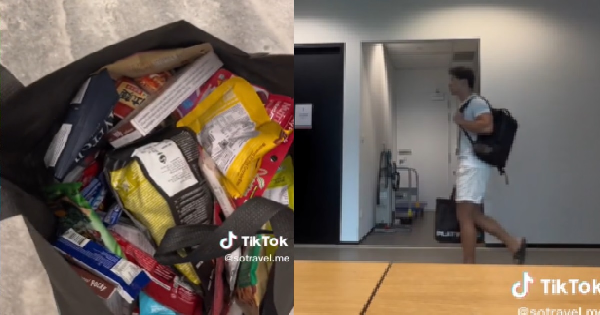 S’PORE MAN GOT RETRENCHED, GOES ON “FINAL SNACK RUN” FROM OFFICE PANTRY
