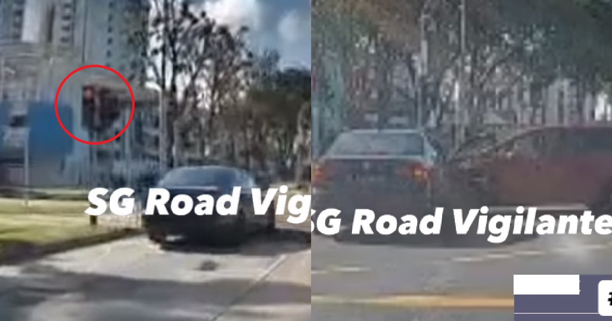 DRIVER BEATS RED LIGHT @ JALAN BAHAR, GETS INSTANT KARMA & CRASHED RIGHT AWAY