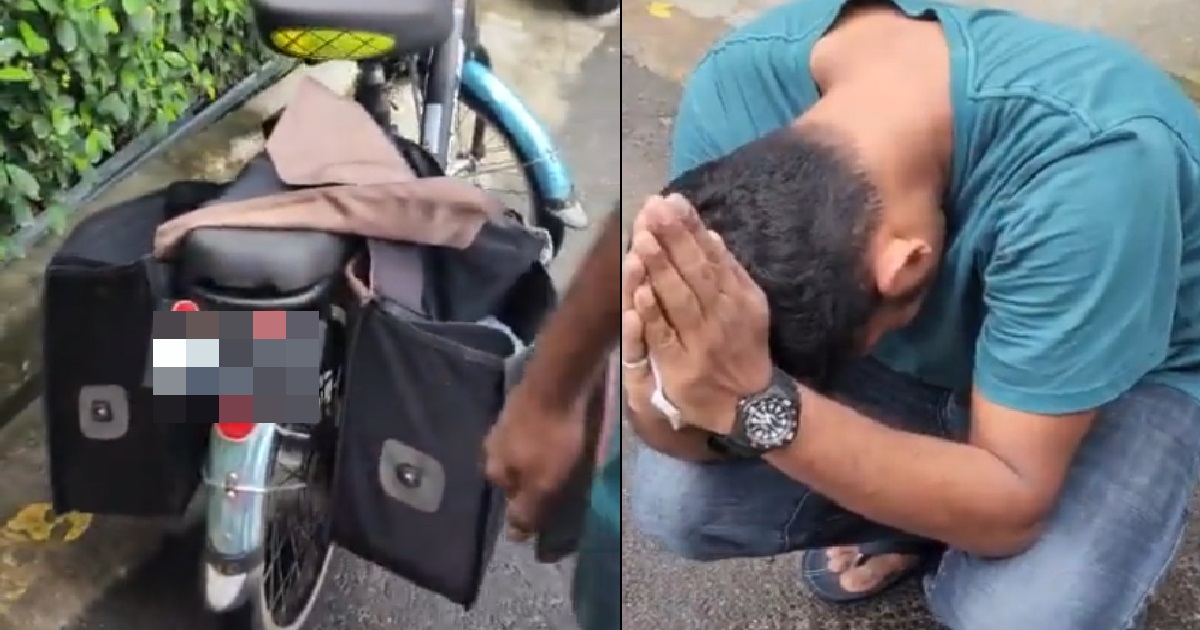 S’PORE MAN ACCUSES DELIVERY RIDER OF WORKING ILLEGALLY – “OUR JOBS LESSER BECAUSE OF YOU”