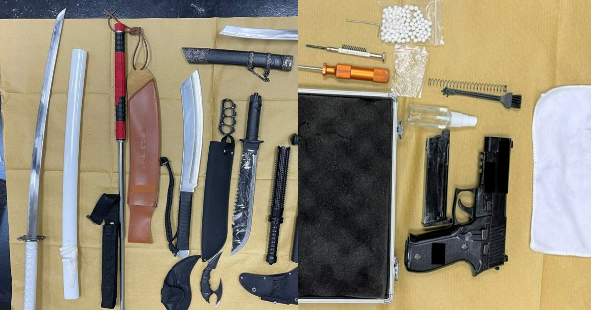 CNB SEIZED $118,000 WORTH OF DRUGS & WEAPONS, 3 LOCALS WERE ARRESTED AT UBI