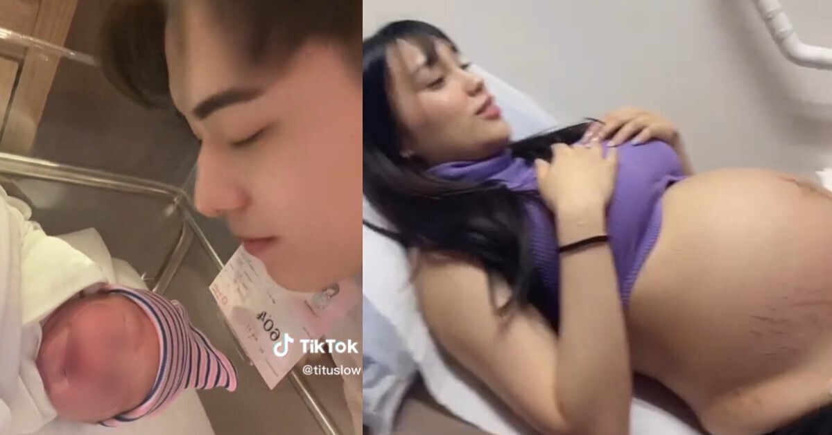 ONLYFANS TITUS LOW & WIFE CHERYL CHIN BROUGHT A BABY GIRL TO THE WORLD