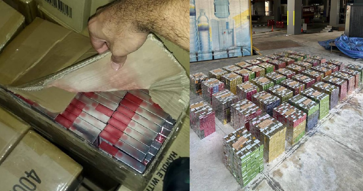 M’SIA LORRY TRIED TO SMUGGLE 70K VAPE PODS INTO S’PORE, CAUGHT BY ICA @ TUAS CHECKPOINT