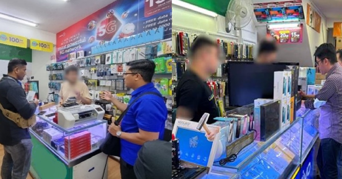 3 ARRESTED IN RAID ON AH BENG HAND-PHONE SHOPS, USE OTHER PEOPLE’S DETAILS REGISTER SIM CARDS