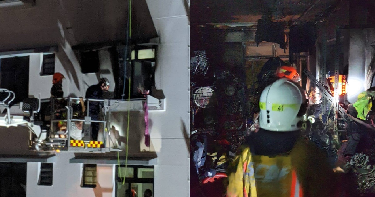 BUKIT BATOK FIRE THAT KILLED 60 Y.O AH MA, “LIKELY CAUSED” BY CIGARETTE FIRE