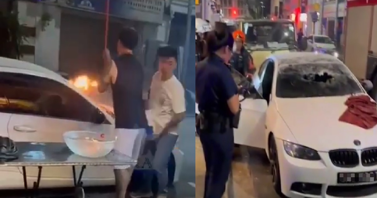 MAN WHO FOUGHT CAR FIRE WITH CROWBAR @ DESKER RD, RESPONDS TO THOSE MOCKING HIM