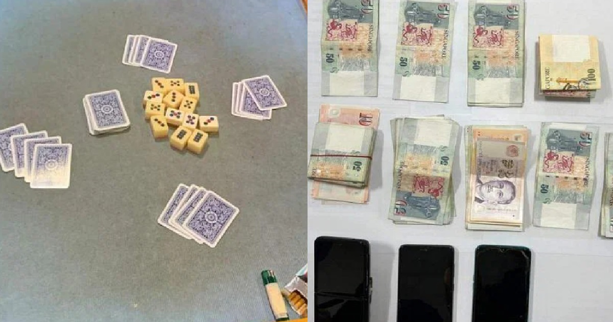 11 PEOPLE ARRESTED FOR ILLEGAL GAMBLING IN POLICE RAID @ YISHUN, NO MORE “HUAT”