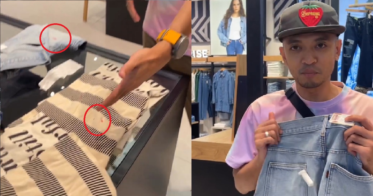 MAN FORCED TO PAY $1.7K AFTER HIS CHILD SPLASHED NAIL POLISH @ LEVI’S STORE ITEMS