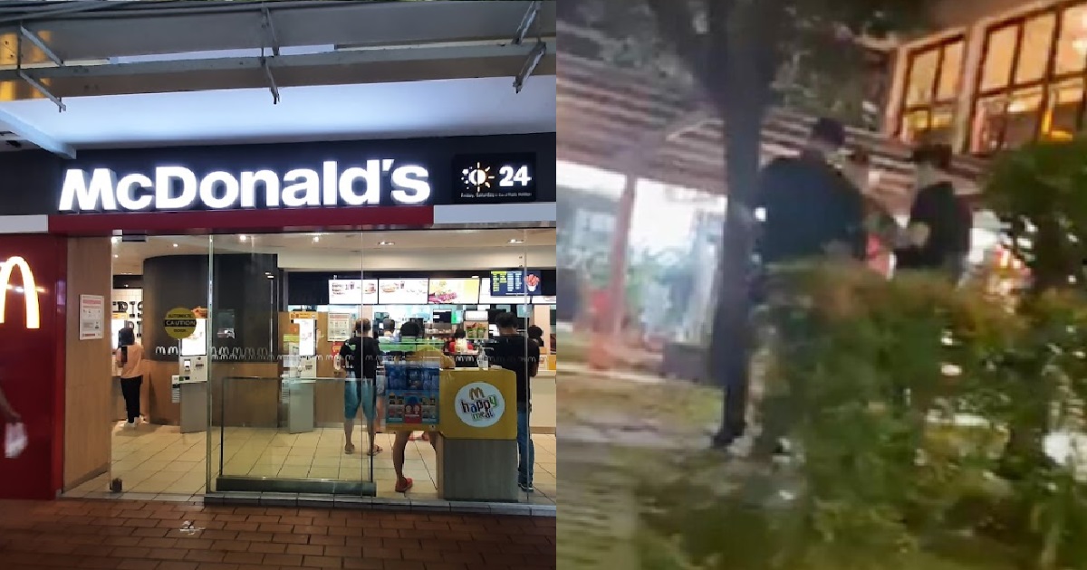 S’PORE POLICE INVESTIGATING BOMB HOAX @ YISHUN MCDONALD’S, RECEIVED A BOMB THREAT