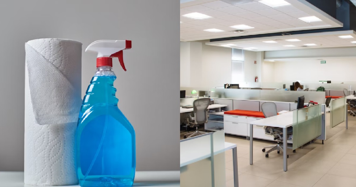 WORKER GOT FIRED BECAUSE HE LEFT A BOTTLE OF WINDOW CLEANER ON SOMEONE’S TABLE