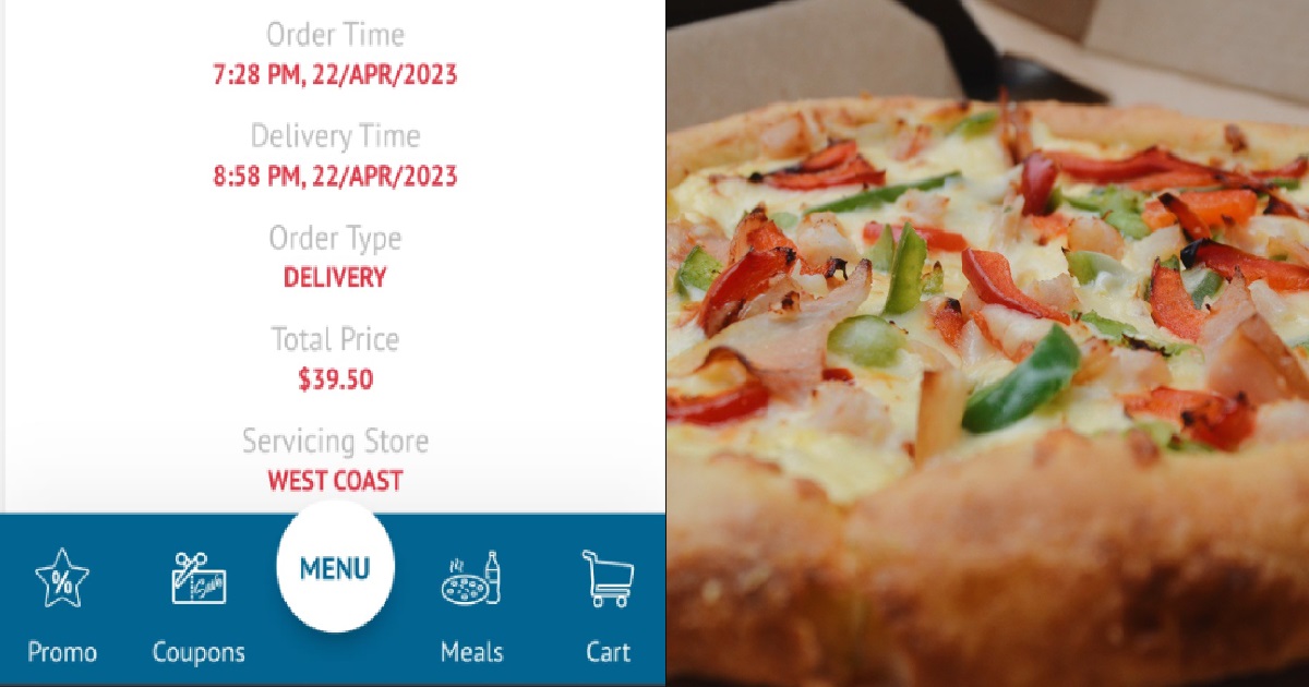 GUY ORDERED DOMINO’S PIZZA AT 7.30PM, WAIT UNTIL MIDNIGHT STILL MIA & ALL HIS GUESTS LEFT