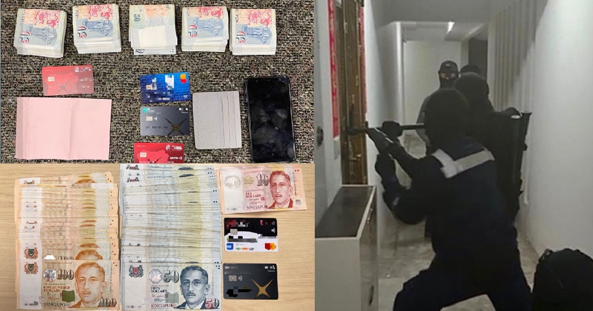 18 ARRESTED IN POLICE RAIDS ACROSS S’PORE AGAINST LOANSHARKS, $146K SEIZED
