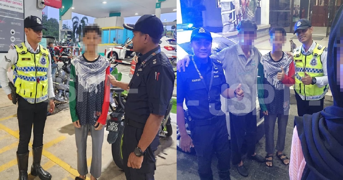 BOY STOMACH PAIN & RUSHED TO TOILET TO PANGSAI, AUNT DIDN’T KNOW & DROVE OFF WITHOUT HIM