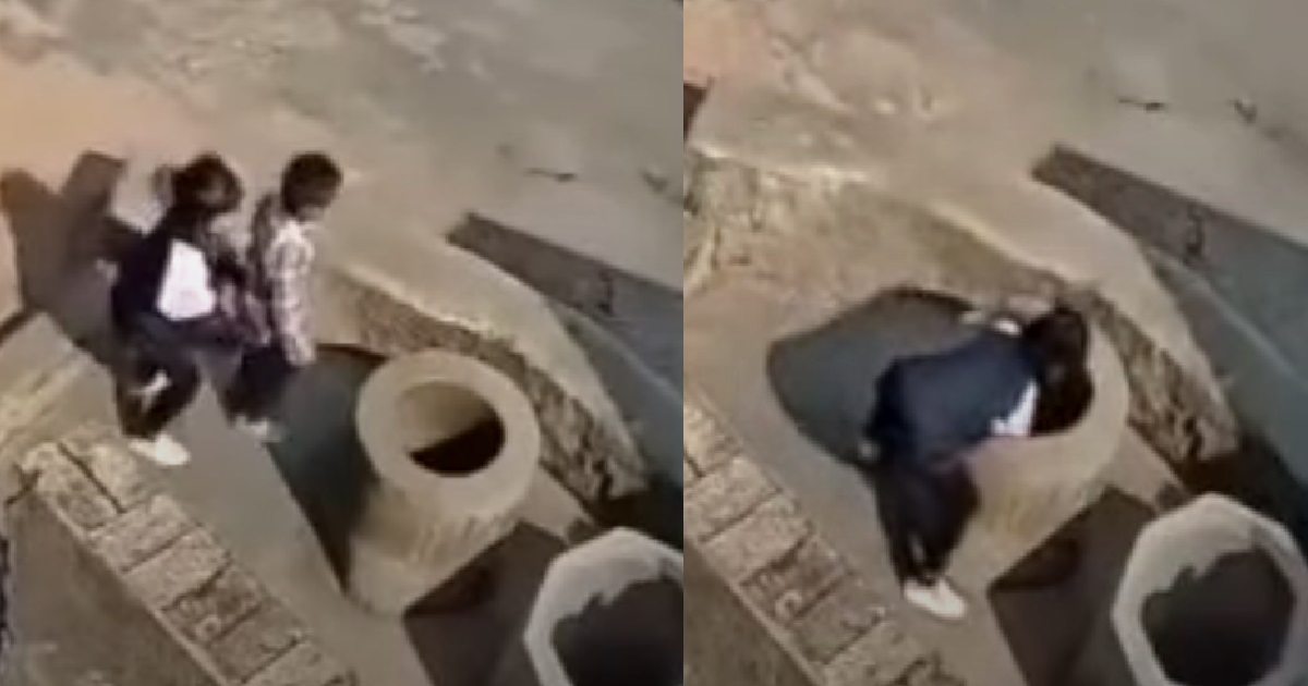 PSYCHO 7-YEAR-OLD XMM THROWS 4-YEAR-OLD BOY DOWN A 5-METRE-DEEP WELL