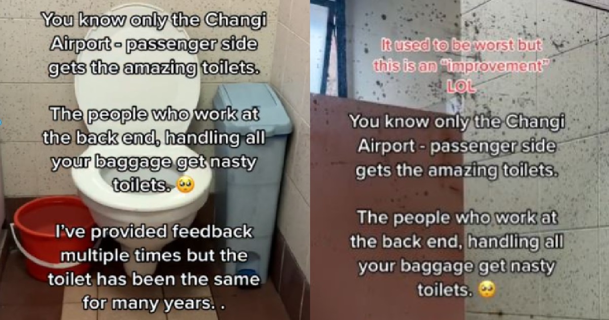 POOR CONDITIONS OF CHANGI AIRPORT’S STAFF TOILETS – “ONLY PAX GET AMAZING TOILETS”