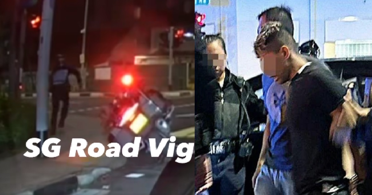 MOTORCYCLIST WHO CRASHED & RAN AWAY FROM POLICE, ARRESTED & FOUND WITH KNIFE