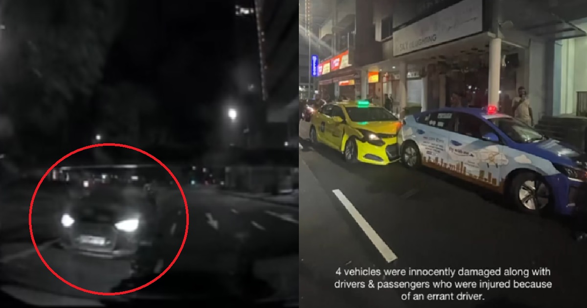 AUDI HIT & RUN @ LAVENDER ST, HITS CAR FROM BEHIND & SENT IT FLYING BEFORE FLEEING