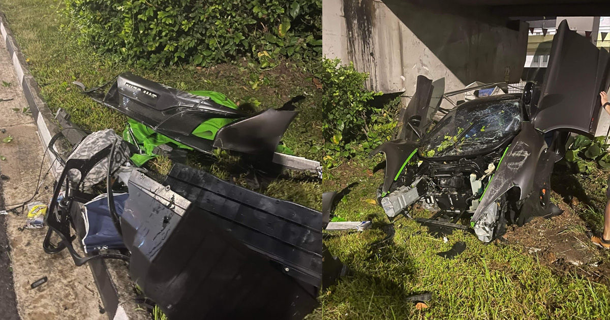 MCLAREN DRIVER ALLEGEDLY DRUNK DRIVES, CRASHES CAR & ABANDONS GF INSIDE CAR