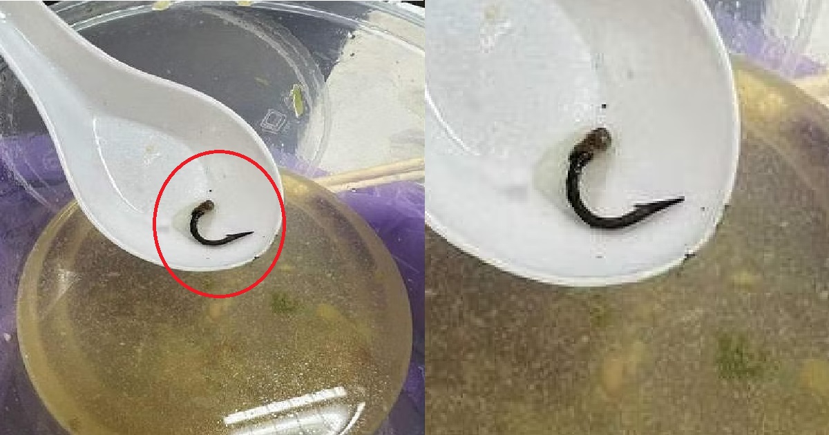WOMAN FOUND RUSTY FISH HOOK IN FISH SOUP FROM AMOY ST, STALL OWNER “SORRY”