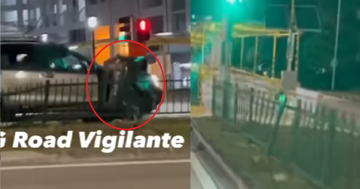 CAR MOUNTS KERB AND CRASHES INTO FENCE BEFORE DRIVING AWAY, DRIVER ALLEGEDLY DRUNK