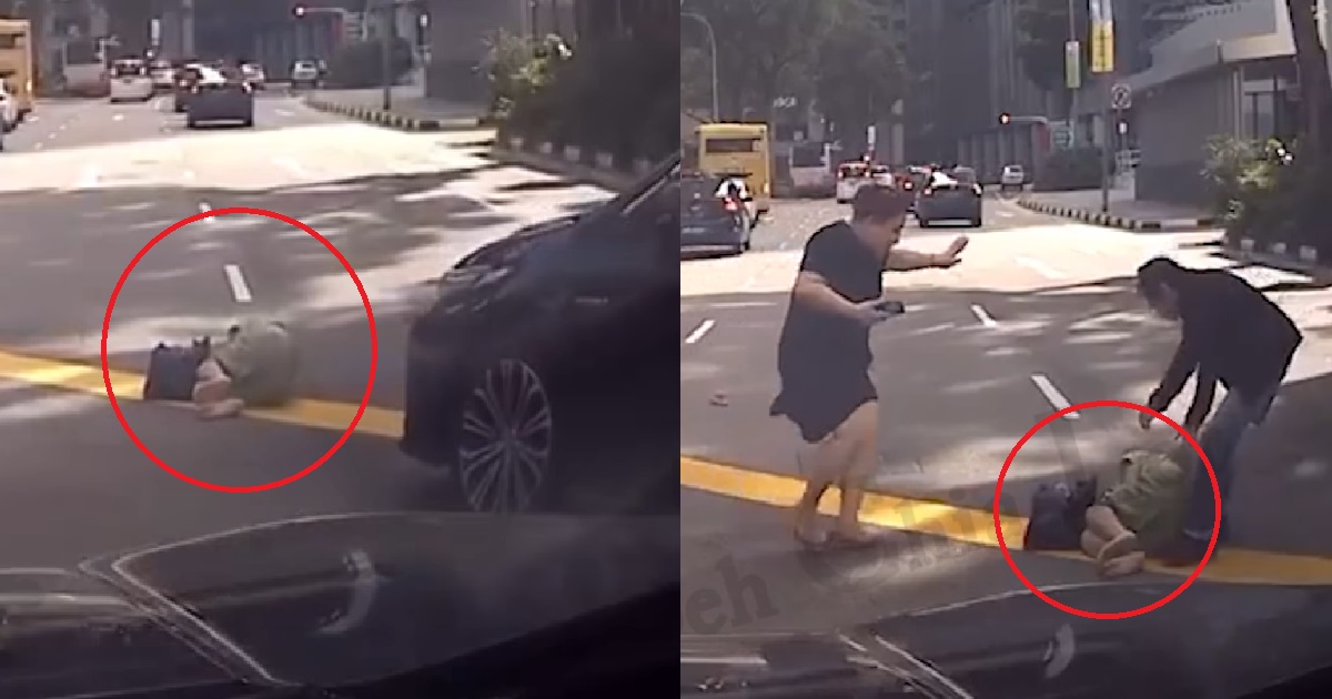 JAYWALKING ELDERLY WOMAN KILLED AFTER BEING HIT BY CAR ALONG ANSON ROAD