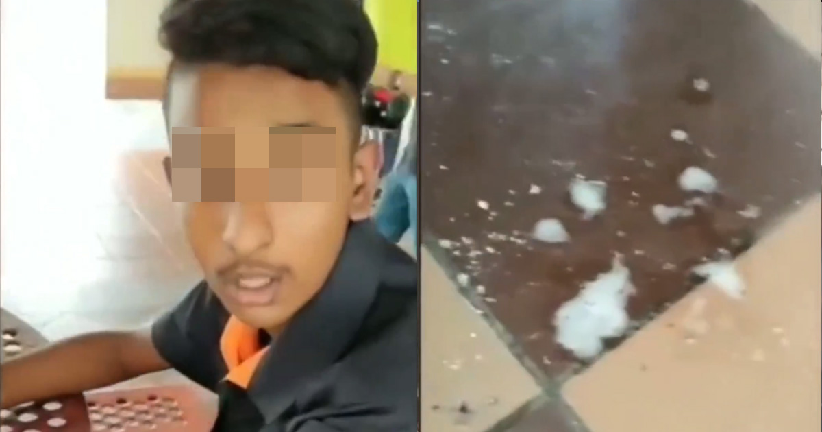 YP GOT CONFRONTED AFTER SPITTING NONE-STOP AT A HDB VOID DECK