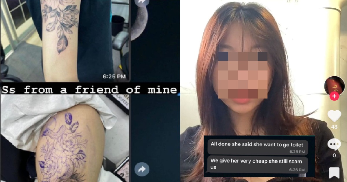 AH LIAN NO MONEY, PUT ANGKONG ALREADY TOLD SHOP SHE “GOING TOILET” THEN RUN AWAY