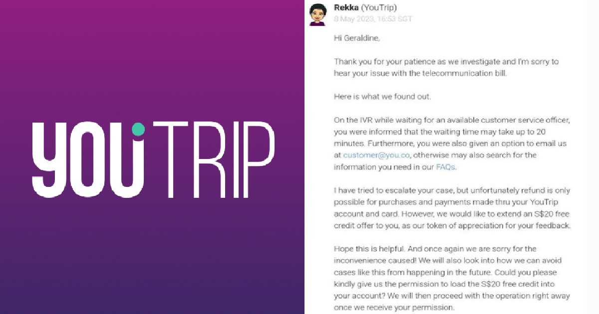 WOMAN BOUGHT $900 BAG OVERSEAS BUT PAYMENT PENDING, CALL FOR HELP & GOT $100 BILL FOR OVERSEAS CALL