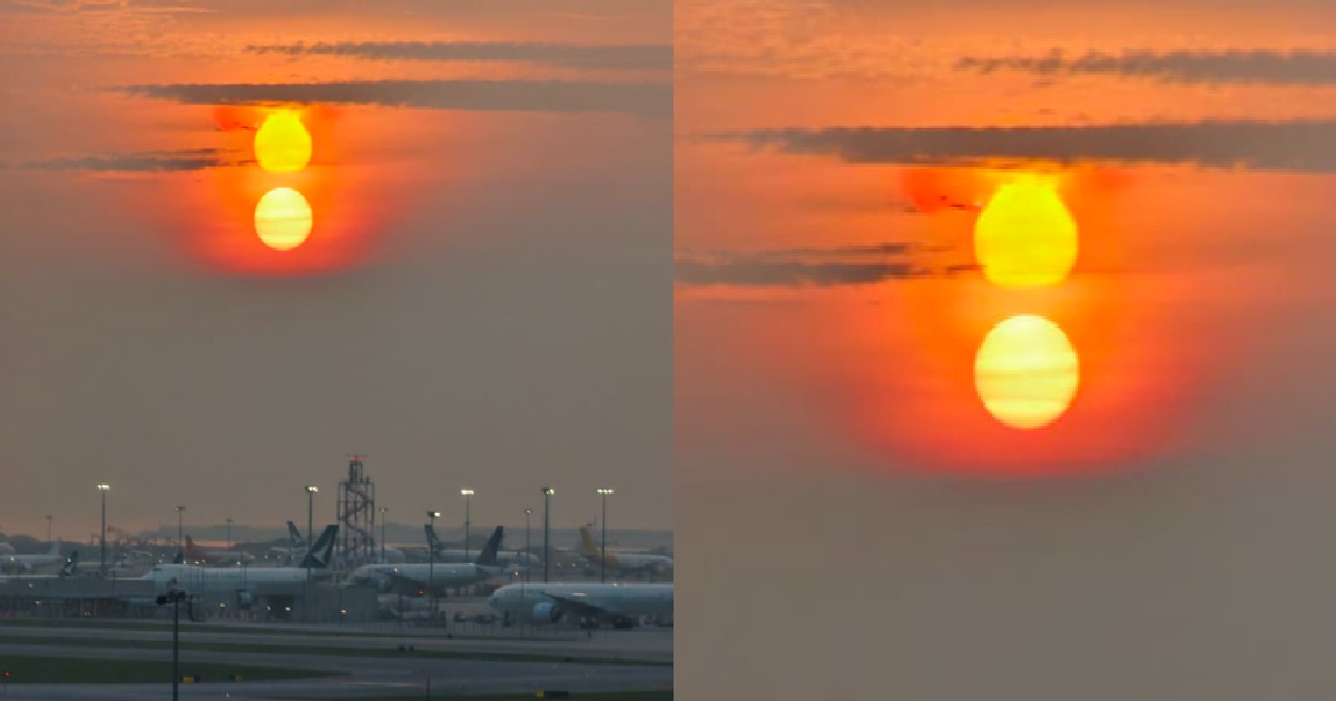 2 SUNS SPOTTED IN HK SKY, EXPERTS CAN’T EXPLAIN THE STRANGE PHENONENON