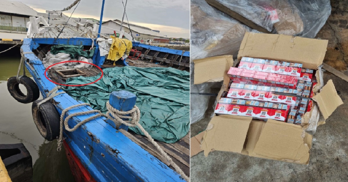 ILLEGAL CIGGS UNCOVERED ON INDONESIAN VESSEL @ JURONG PORT, 3 ARRESTED