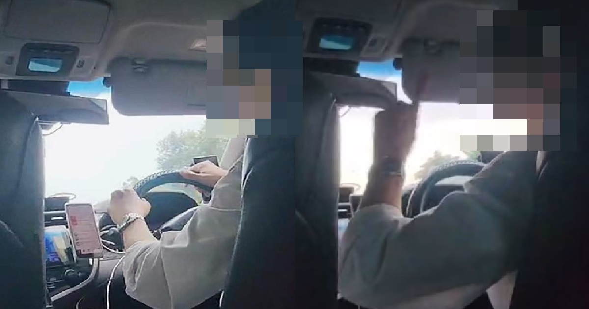 TAXI DRIVER DROVE RECKLESSLY & CAUSED WOMAN TO VOMIT, REPORTS HIM TO POLICE