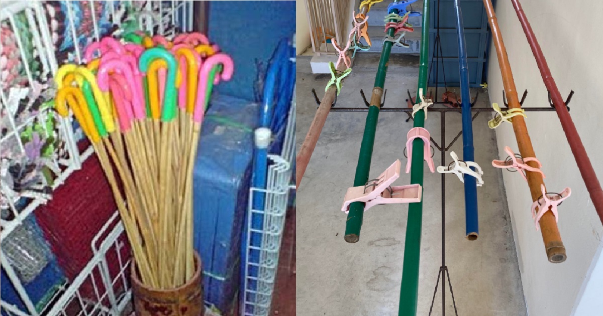 30 Y.O MAN STILL GETTING BEATEN BY MUM – YOUNG TIME USED CANE, NOW USE BAMBOO POLE