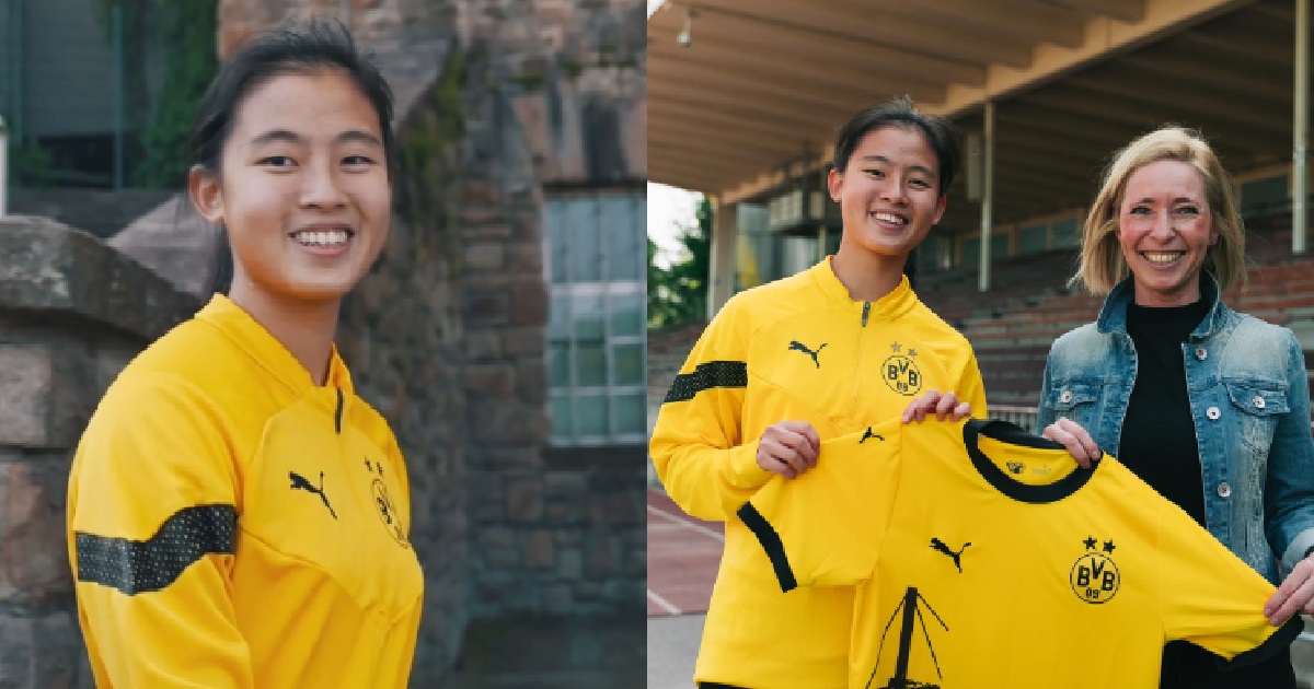 18 Y.O S’PORE XMM BECOMES 1ST ASIAN TO JOIN BORUSSIA DORTMUND’S WOMEN’S TEAM