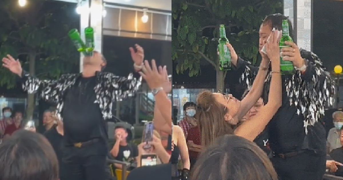POLICE INVESTIGATING HOUGANG KOPITIAM EVENT WHERE UNCLE 1 SHOT TAH 2 BEERS