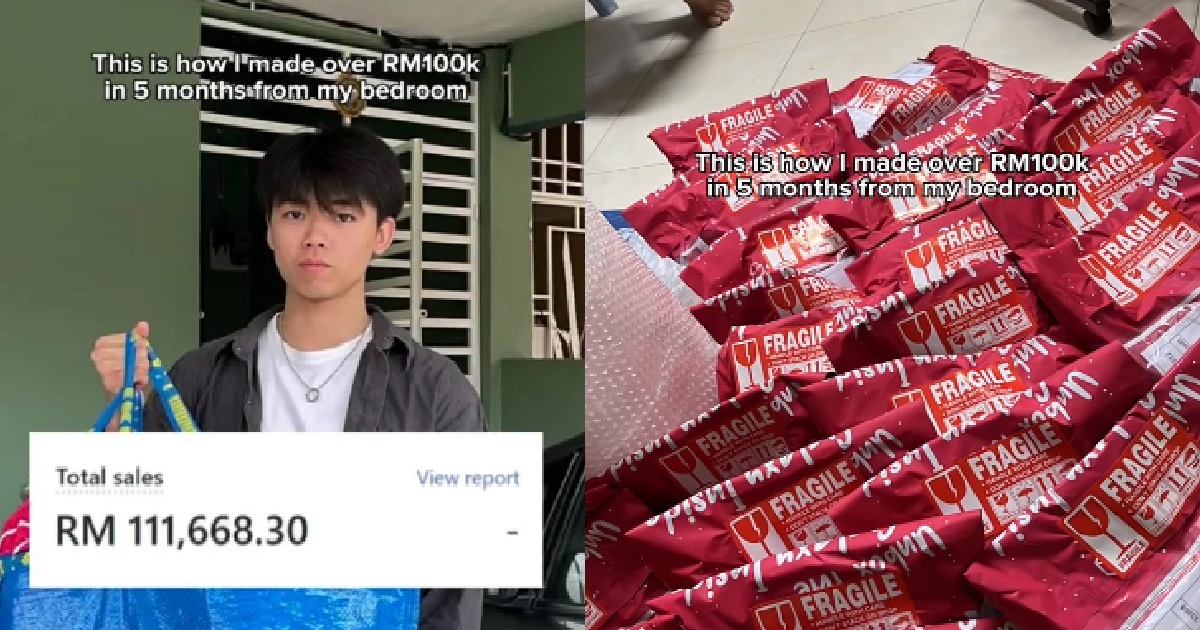 24 Y.O GUY STARTED OFF WITH $116 SELLING FASHION GOODS ON TIKTOK, EARNS $29K IN 5 MONTHS