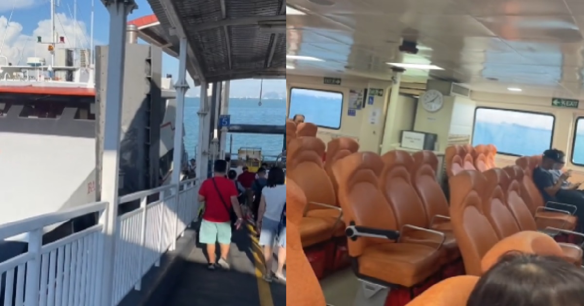WOMAN WANTS TO SIAM HUGE CROWDS, SPENT $70 ON 45-MIN FERRY FROM SG TO JB