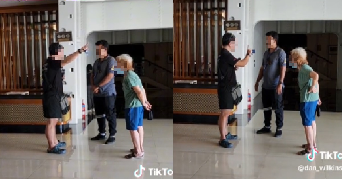 S’PORE MAN SCOLD HOTEL STAFF FOR WAKING HIM UP AT 3AM TO SAY THEY FOUND HIS LOST MUM