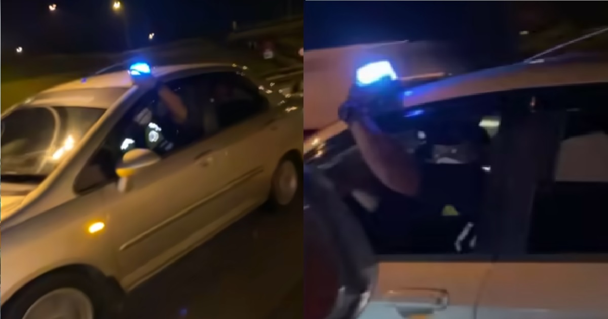 S’PORE CAR CHASED BY FAKE POLICE IN JB IN TERRIFYING VIDEO, GROUP OF MASKED MEN INSIDE
