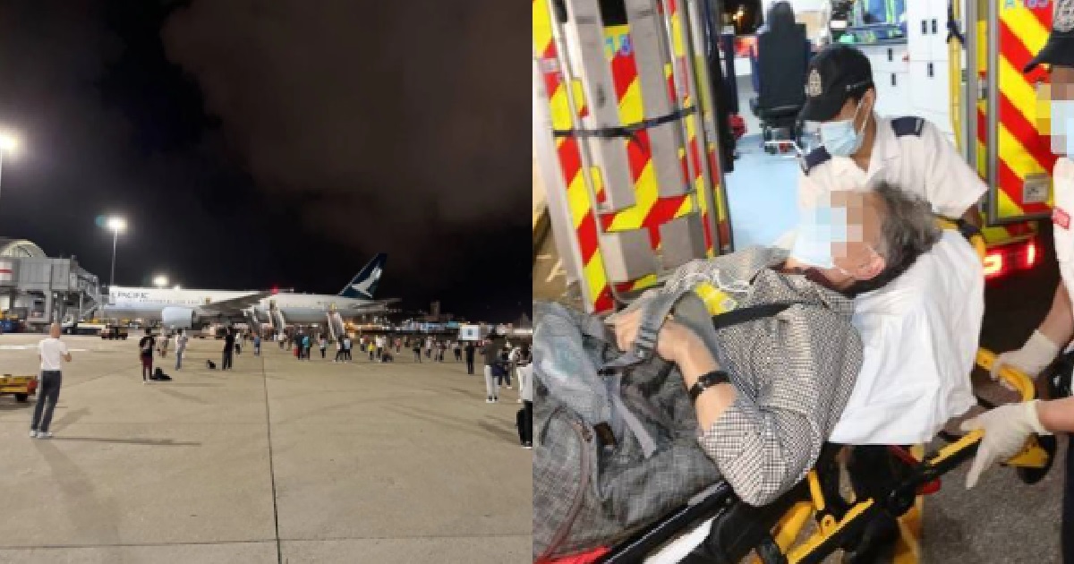 CATHAY PACIFIC’S AIRPLANE TYRE EXPLODES ON RUNWAY @ HK AIRPORT, 11 PASSENGERS INJURED