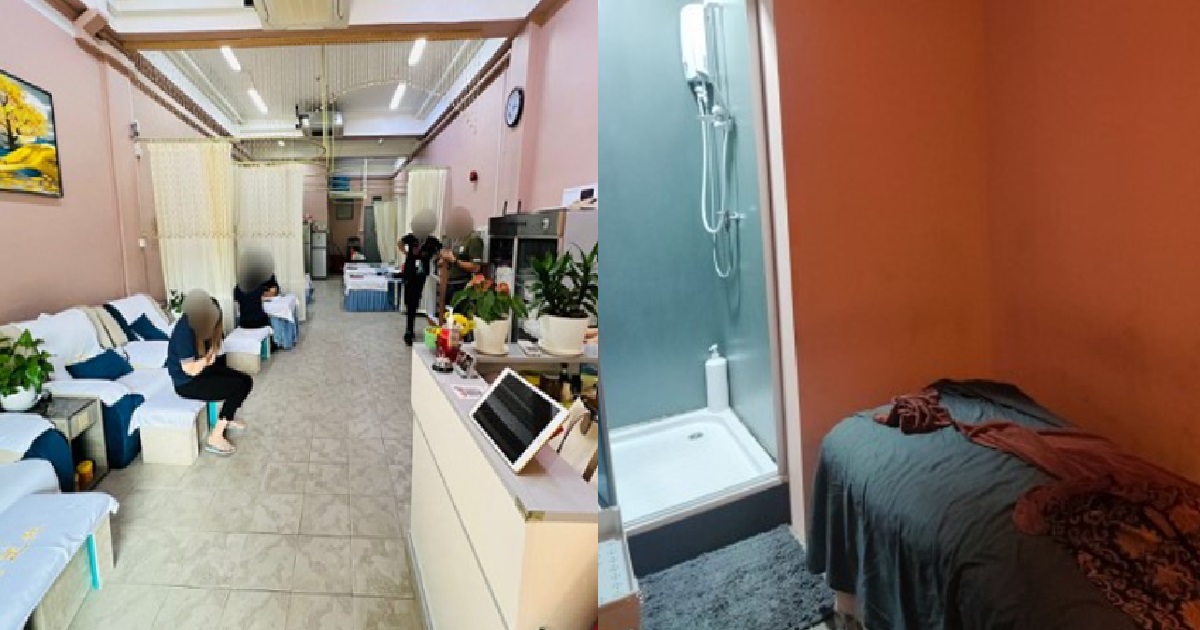 LUPSUP MASSAGES & PEDDLERS SELLING PIAK PIAK PILLS CAUGHT IN RAID @ GEYLANG
