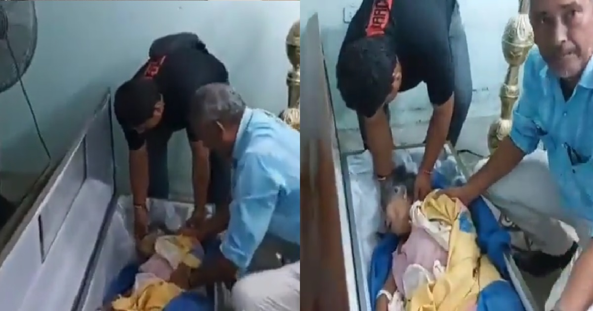 WOMAN PRONOUNCED DEAD, CAME BACK TO LIFE & WOKE UP AT HER OWN FUNERAL IN COFFIN