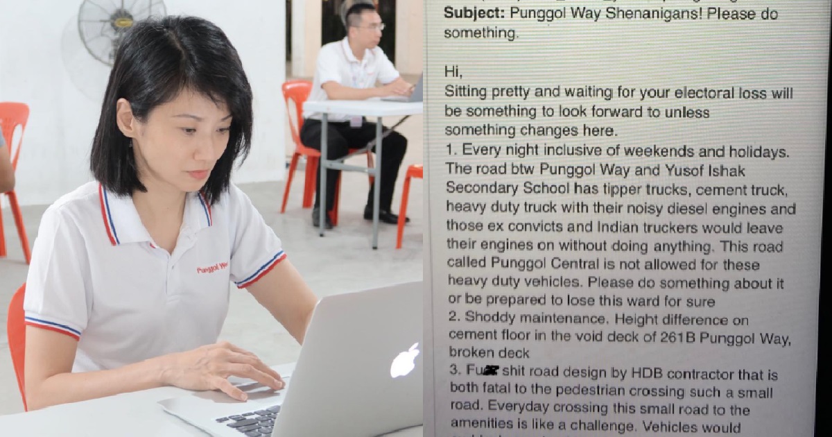 SUN XUELING REVEALS RESIDENT’S RUDE EMAIL, TELLING HER TO “WAIT FOR YOUR ELECTORAL LOSS”