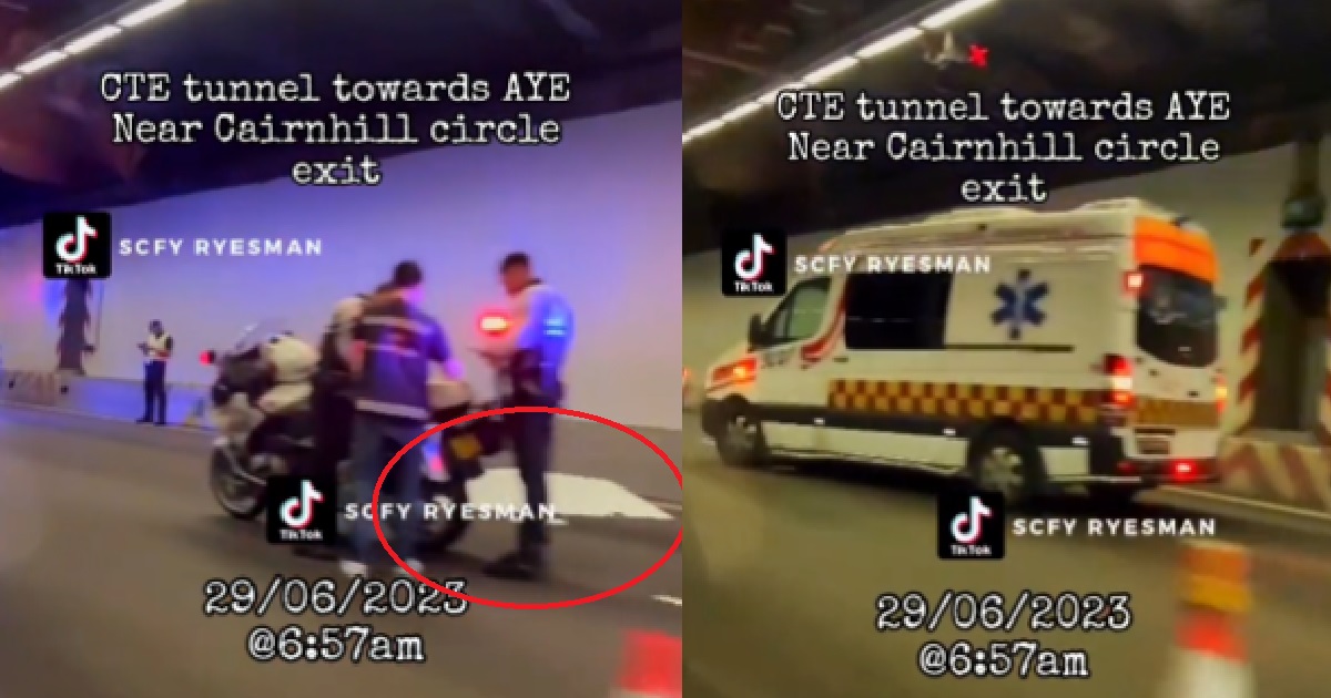 PEDESTRIAN KILLED INSIDE CTE TUNNEL IN ACCIDENT WITH CAR, UNSURE HOW HE ENDED UP THERE