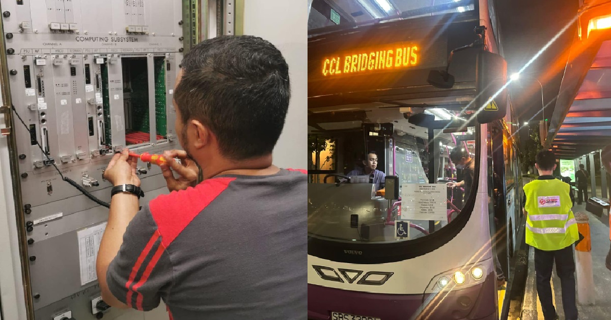 SMRT APOLOGISES FOR YET ANOTHER MRT BREAKDOWN ALONG CIRCLE LINE, “SIGNAL FAULT”